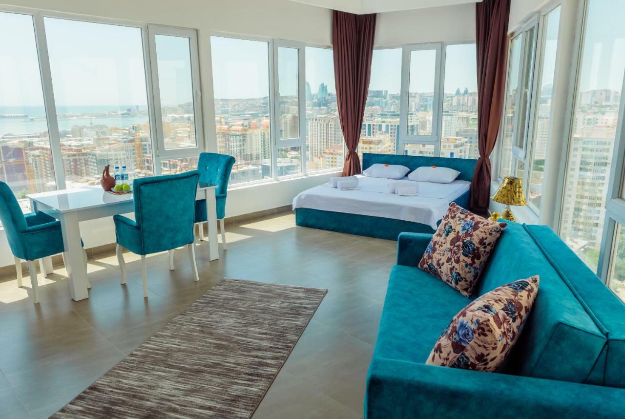 Panorama Baku - 22 Floor Exterior foto