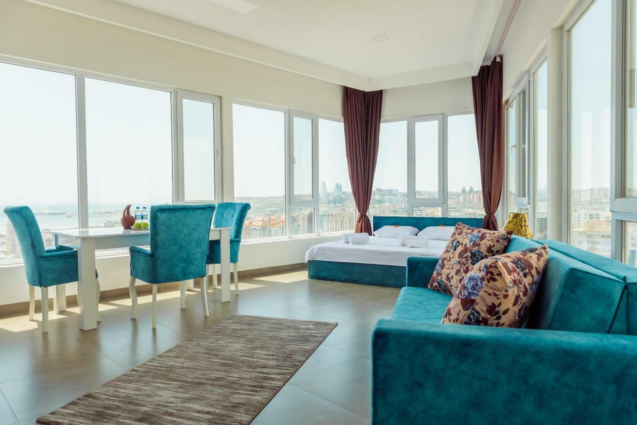 Panorama Baku - 22 Floor Exterior foto