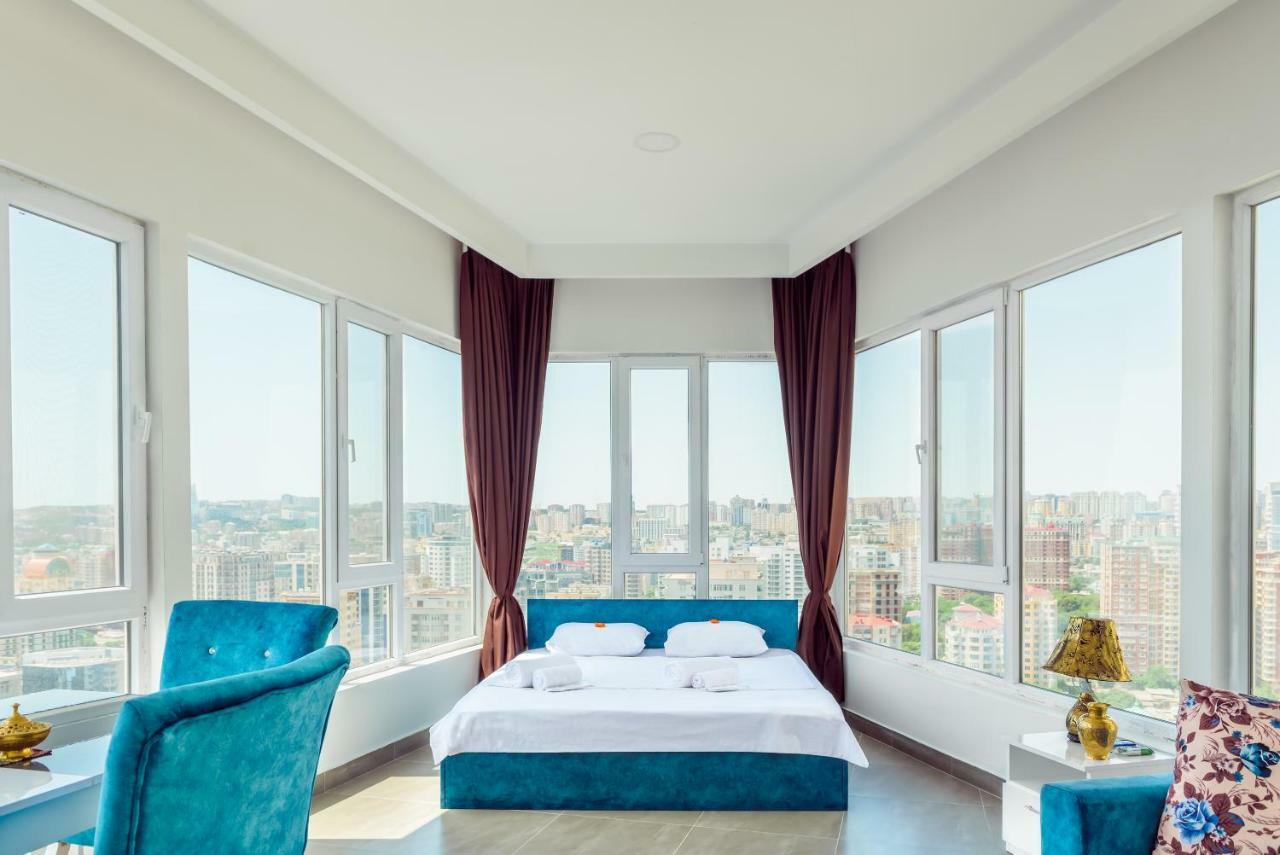 Panorama Baku - 22 Floor Exterior foto