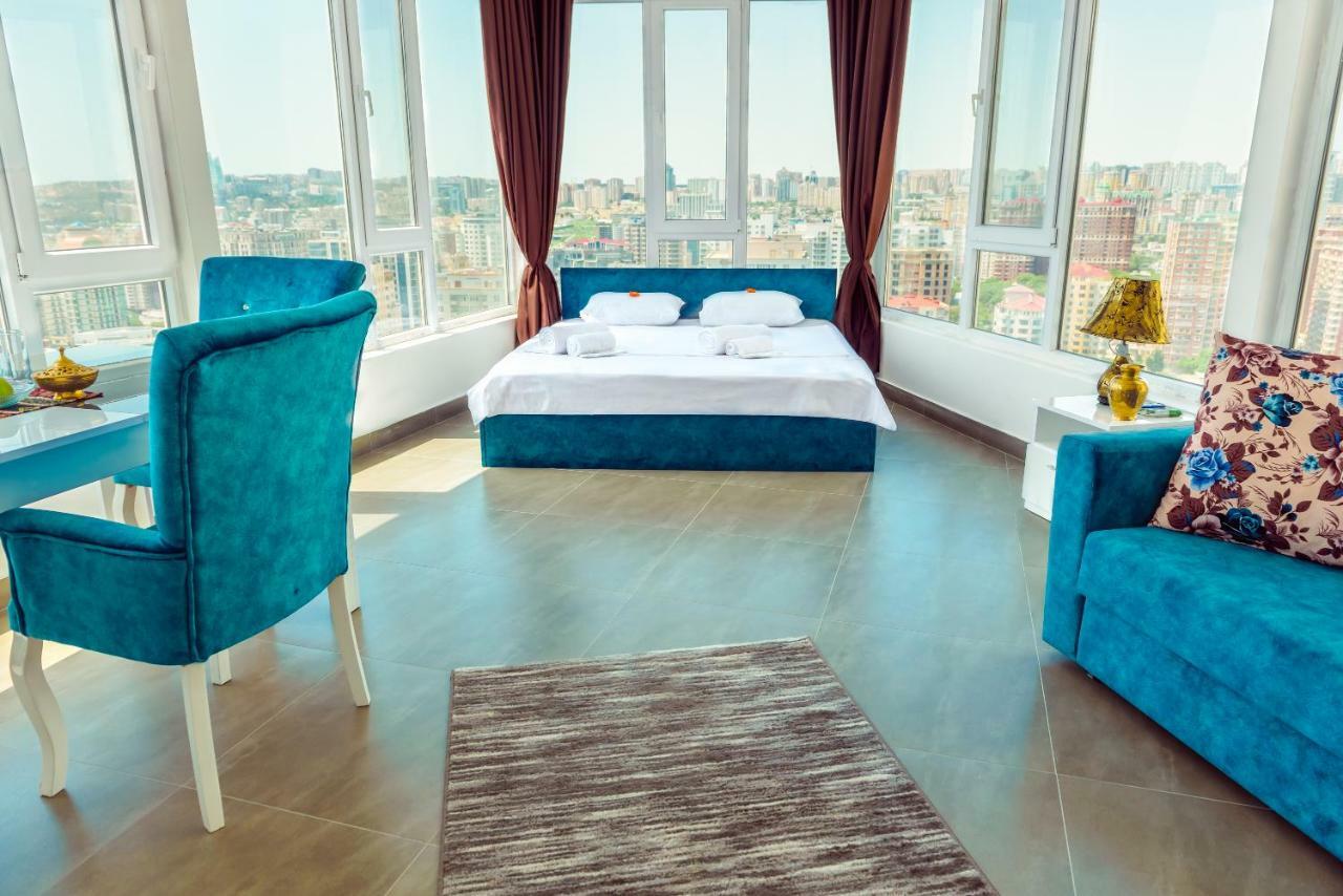 Panorama Baku - 22 Floor Exterior foto
