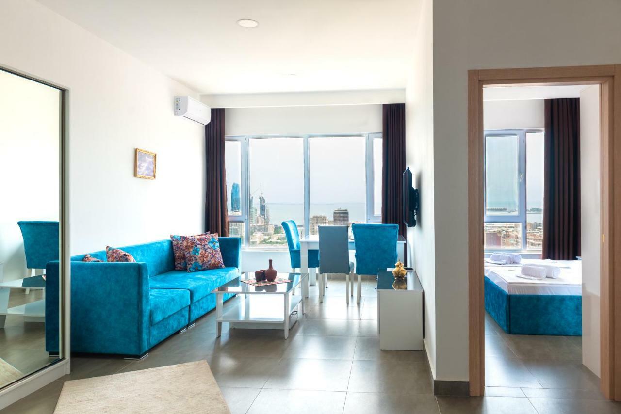 Panorama Baku - 22 Floor Exterior foto